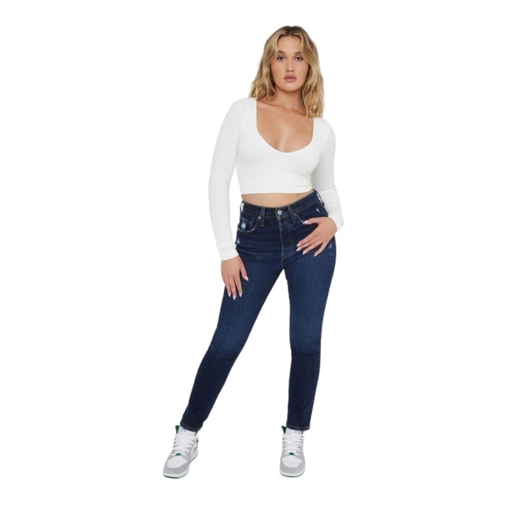 Levi's 501 Skinny Jeans 24W x 28L